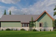 Craftsman Style House Plan - 3 Beds 3.5 Baths 2310 Sq/Ft Plan #923-73 Exterior 