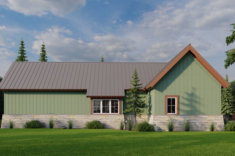 Home Plan - Exterior - Other Elevation 4 for Craftsman House Plan #923-73 - 3 bed, 3.5 bath