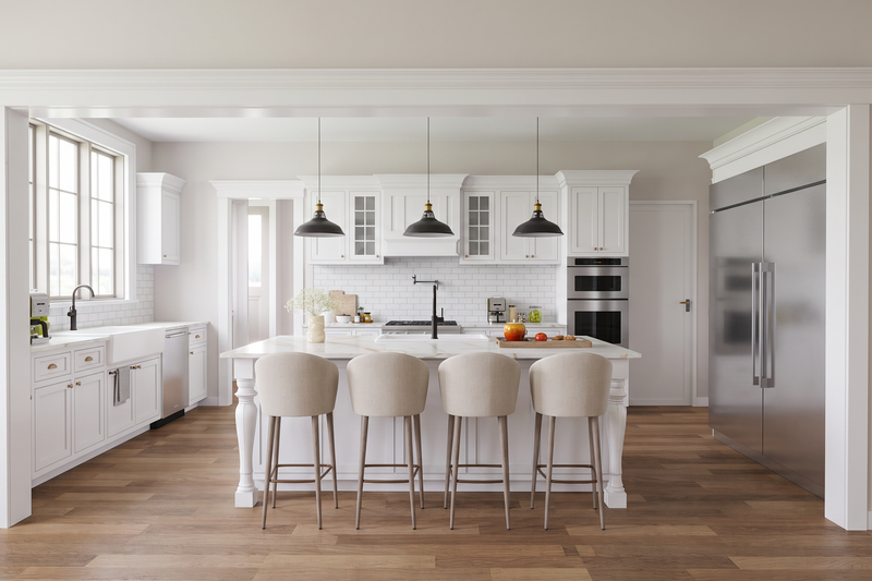 House Blueprint - Interior - Kitchen for Farmhouse House Plan #923-510 - 3 bed, 3.5 bath