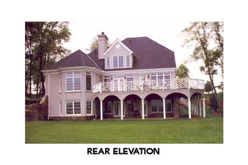 Home Plan - Exterior - Other Elevation 1 for European House Plan #429-22 - 4 bed, 3.5 bath