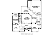 European Style House Plan - 4 Beds 3.5 Baths 3498 Sq/Ft Plan #141-195 