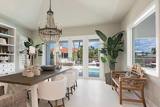 Interior - Dining Room for Contemporary House Plan #548-65 - 4 bed, 4.5 bath