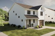 Farmhouse Style House Plan - 3 Beds 2.5 Baths 1920 Sq/Ft Plan #455-599 Exterior 