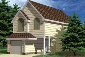 Traditional Exterior - Front Elevation Plan #303-457