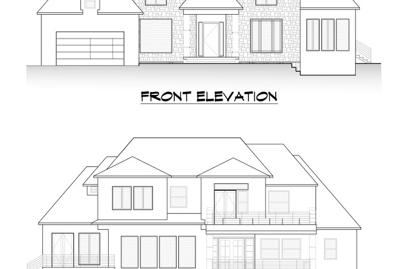 Dream House Plan - Exterior - Other Elevation 2 for Mediterranean House Plan #1066-211 - 4 bed, 4 bath