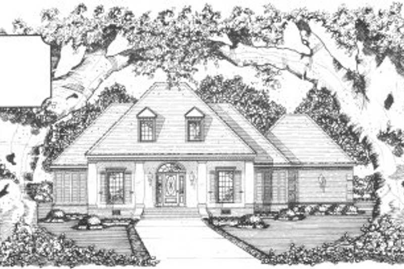 Country Style House Plan - 3 Beds 2 Baths 1903 Sq/Ft Plan #36-333