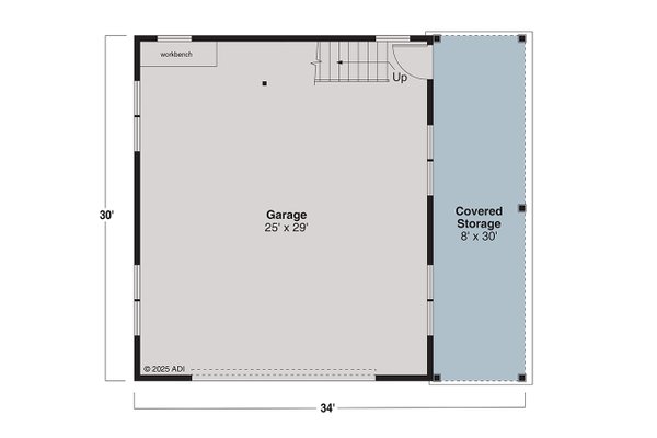 Dream House Plan - Craftsman Floor Plan - Main Floor Plan #124-1425