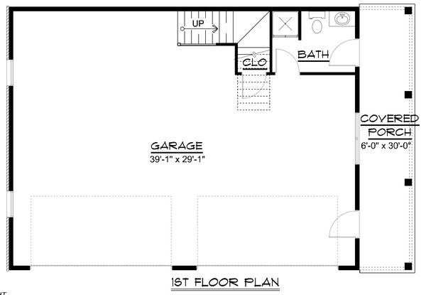 Architectural House Design - Country Floor Plan - Main Floor Plan #1064-77