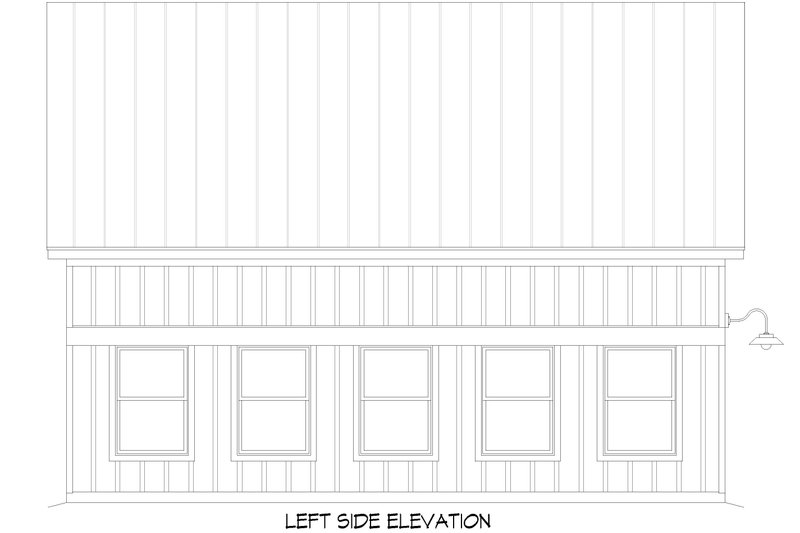Dream House Plan - Exterior - Other Elevation for Country House Plan #932-623, 1 bath