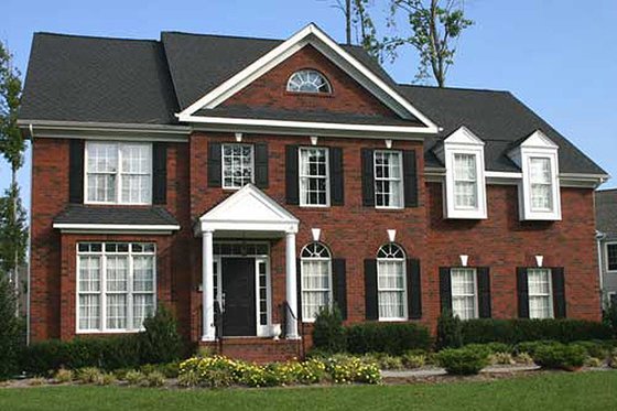 Exterior - Front Elevation 3 for Classical House Plan #927-595 - 4 bed, 2.5 bath