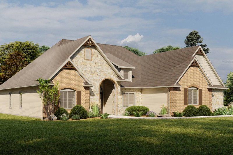 House Plan Design - Exterior - Other Elevation 1 for Traditional House Plan #1064-203 - 4 bed, 3 bath
