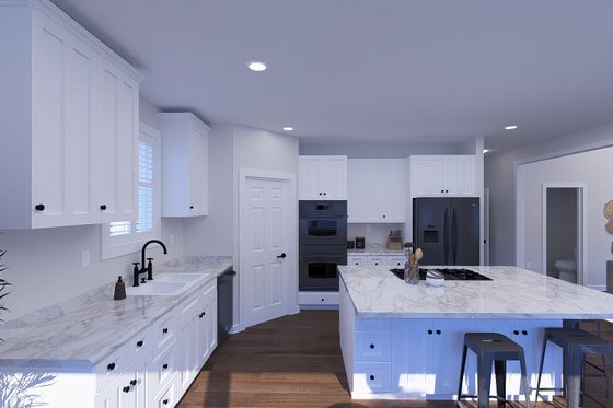 Interior - Kitchen 1 for Craftsman House Plan #1060-356 - 3 bed, 2.5 bath