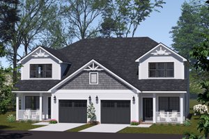 Dream House Plan - Exterior - Front Elevation for Cottage House Plan #513-2331 - 3 bed, 2.5 bath