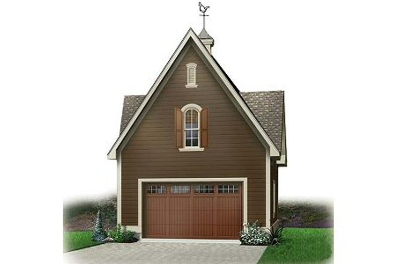 Architectural House Design - Colonial Exterior - Front Elevation Plan #23-435