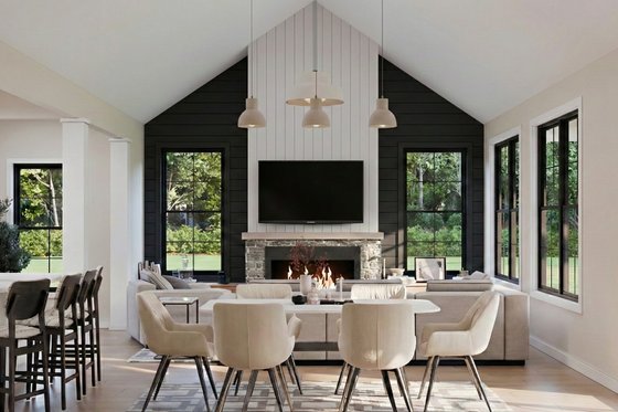 Exterior - Front Elevation 8 for Farmhouse House Plan #1089-24 - 3 bed, 2.5 bath