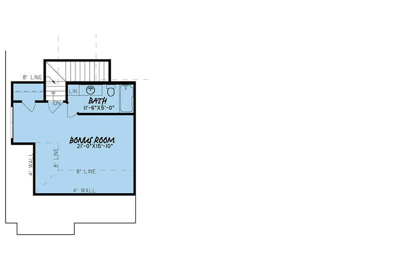 Home Plan - Optional Bonus Level
