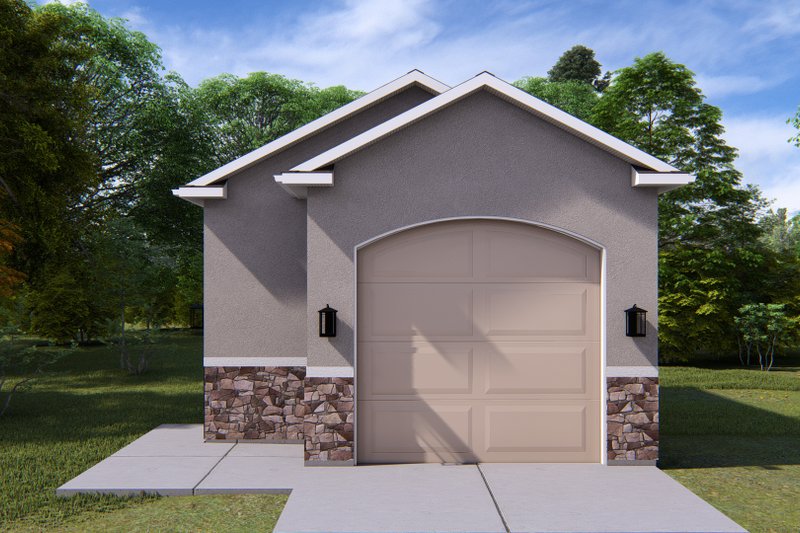 Architectural House Design - Traditional Exterior - Front Elevation Plan #1060-182