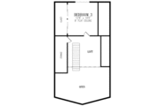 Modern Style House Plan - 3 Beds 1 Baths 1335 Sq/Ft Plan #1-237 