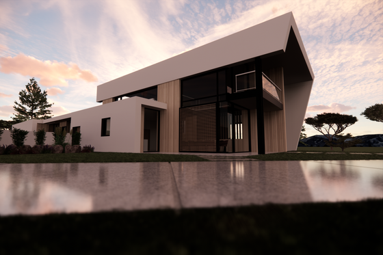 Exterior - Other Elevation for Modern House Plan #473-1 - 3 bed, 2.5 bath