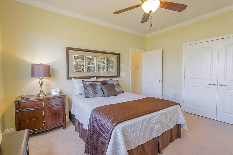 House Plan Design - Bedroom  - 1400 square foot cottage