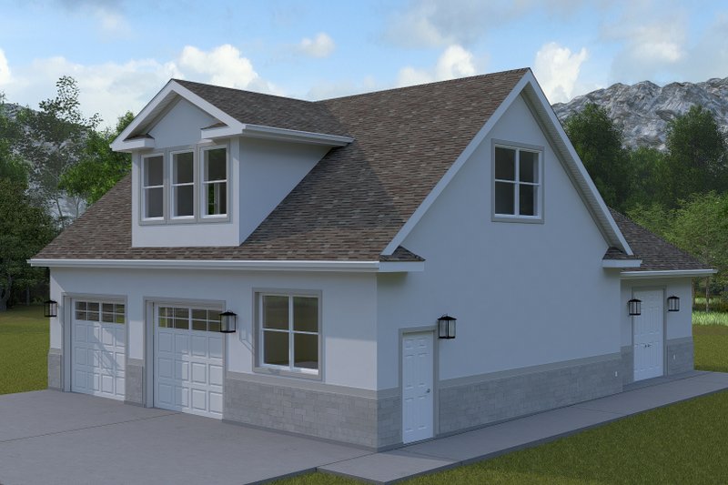 House Design - Exterior - Other Elevation for Traditional House Plan #1060-358, 0 bath