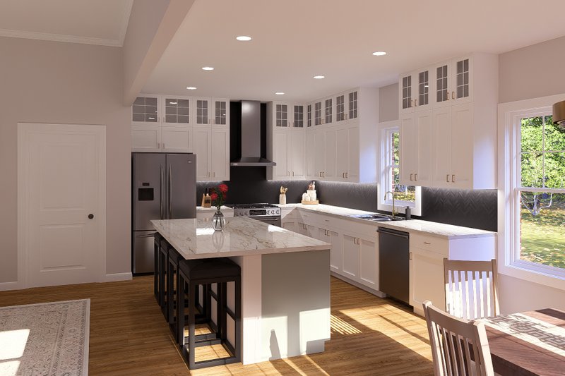 Dream House Plan - Interior - Kitchen for Craftsman House Plan #513-2168 - 4 bed, 3.5 bath