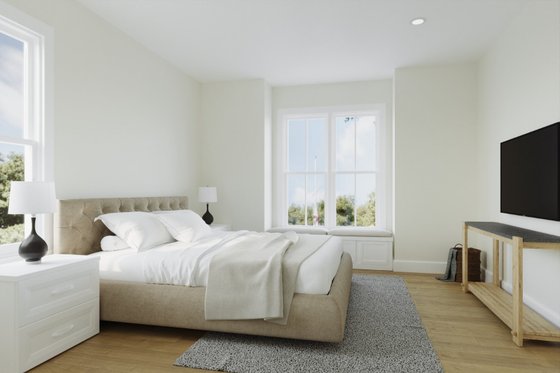 Interior - Master Bedroom for Farmhouse House Plan #461-92 - 5 bed, 3.5 bath