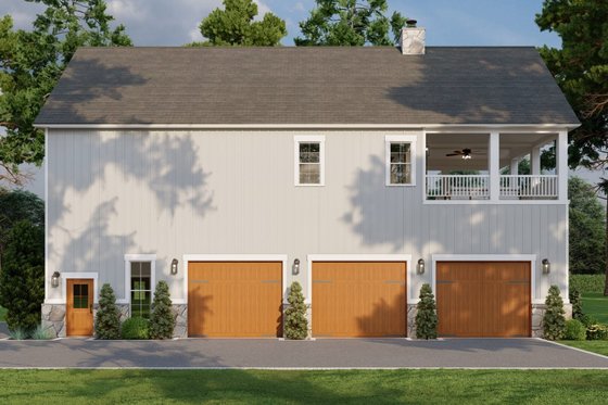 Exterior - Other Elevation for Traditional House Plan #923-351 - 1 bed, 1 bath