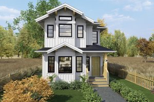 Dream House Plan - Cottage Exterior - Front Elevation Plan #1101-5