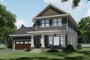 Traditional Style House Plan - 3 Beds 2.5 Baths 1776 Sq/Ft Plan #51-1189 