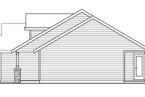 Exterior - Other Elevation 1 for Craftsman House Plan #124-696 - 3 bed, 2 bath
