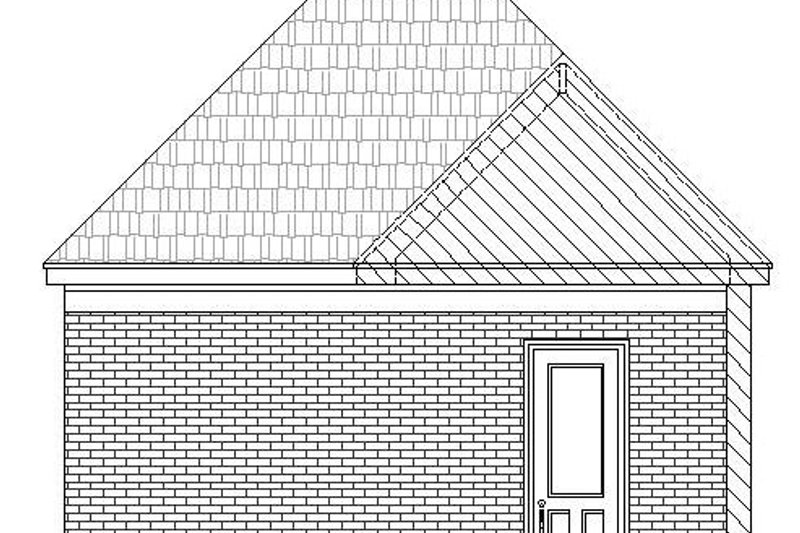Architectural House Design - Garage Front