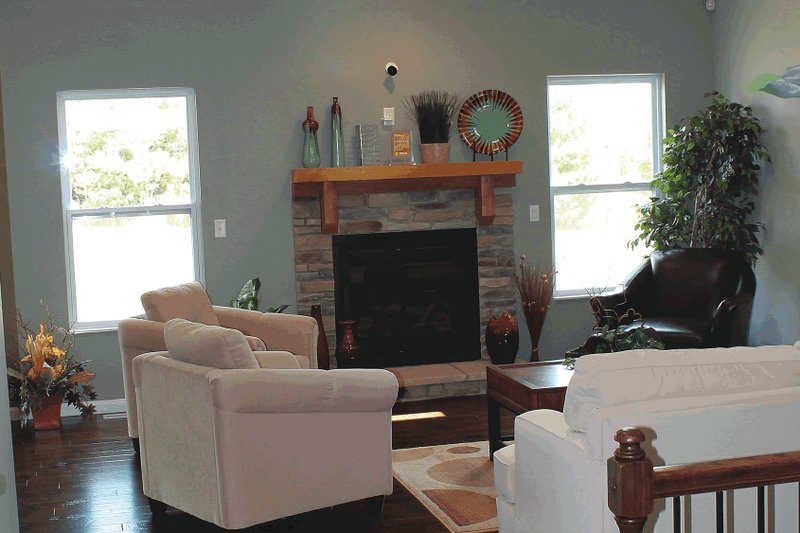 Dream House Plan - Interior - Family Room for Traditional House Plan #20-2123 - 3 bed, 2.5 bath