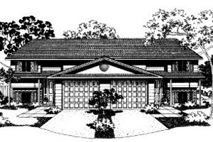 Traditional Exterior - Front Elevation Plan #303-184