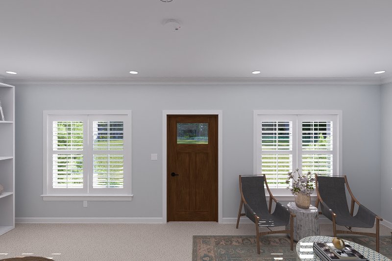 House Design - Interior - Entry 1 for Farmhouse House Plan #1060-301 - 2 bed, 1.5 bath