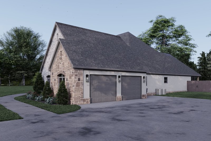 House Design - Exterior - Other Elevation for European House Plan #923-403 - 4 bed, 4 bath