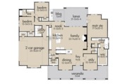 Farmhouse Style House Plan - 3 Beds 2.5 Baths 2787 Sq/Ft Plan #120-257 