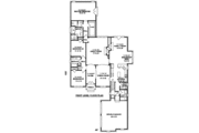 European Style House Plan - 3 Beds 2.5 Baths 2834 Sq/Ft Plan #81-1227 