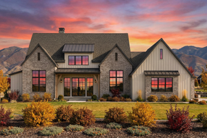 Home Plan - European Exterior - Front Elevation Plan #1096-63