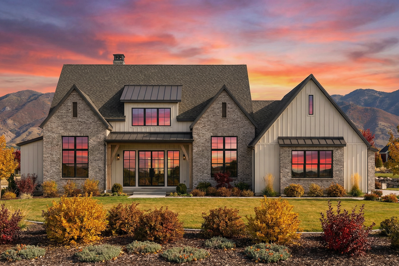 Home Plan - European Exterior - Front Elevation Plan #1096-63