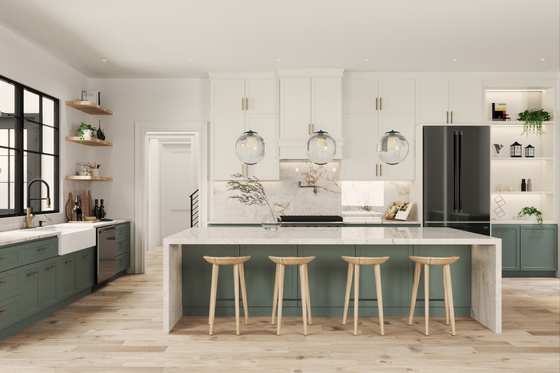 Interior - Kitchen for Farmhouse House Plan #119-449 - 3 bed, 3 bath