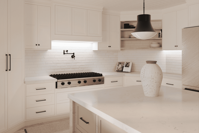 House Design - Interior - Kitchen 1 for Traditional House Plan #119-453 - 5 bed, 4 bath