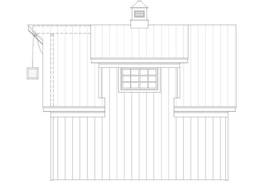 Exterior - Other Elevation 1 for Country House Plan #932-230, 0 bath