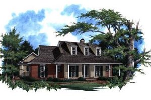 Country Exterior - Front Elevation Plan #41-126