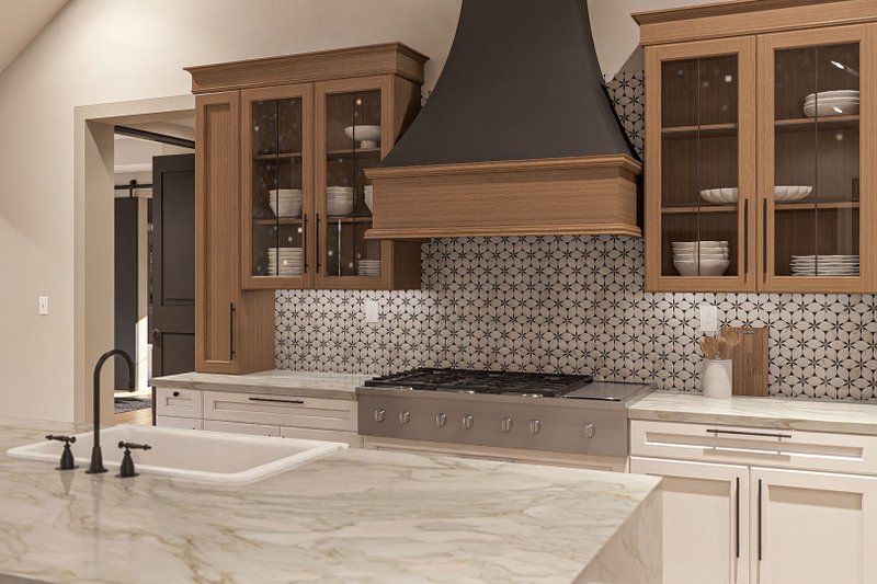 Home Plan - Interior - Kitchen 1 for Modern House Plan #455-354 - 3 bed, 2.5 bath