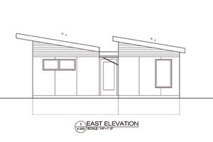 Modern Exterior - Front Elevation Plan #486-4