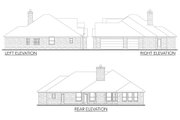 Traditional Style House Plan - 3 Beds 3 Baths 2161 Sq/Ft Plan #80-145 