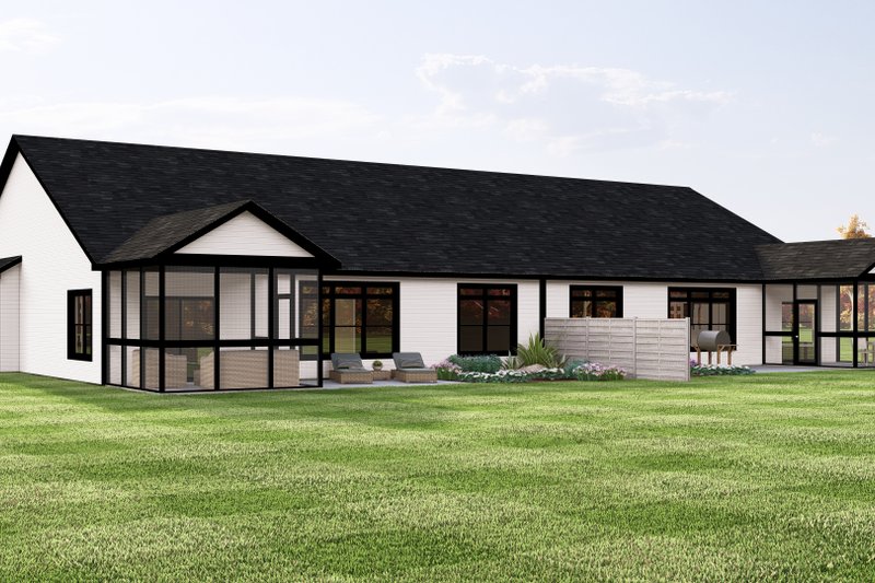 Architectural House Design - Exterior - Other Elevation 2 for Craftsman House Plan #1064-325 - 3 bed, 2 bath