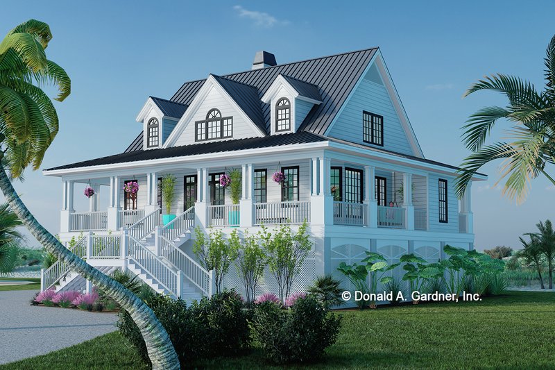 Home Plan - Exterior - Front Elevation 3 for Country House Plan #929-752 - 3 bed, 2.5 bath