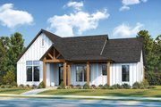 Farmhouse Style House Plan - 3 Beds 2 Baths 1550 Sq/Ft Plan #1074-117 